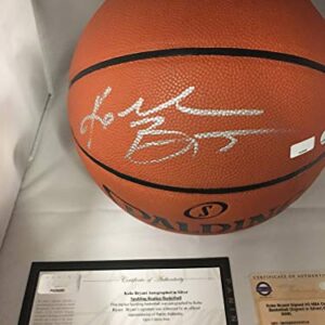 Kobe Bryant Los Angeles Lakers Signed Autograph NBA Game Basketball Silver Ink Steiner Sports & Panini Authentic Certified