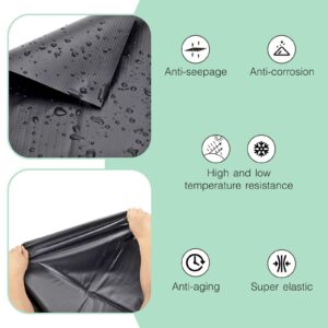 hygger Pond Liner - 7 by 10ft Fish Pond Liners for Outdoor Ponds, 14.5 Mil PVC Soft Pond Skins for Fish Ponds, Water Features, Garden Water Fountains, Waterfalls