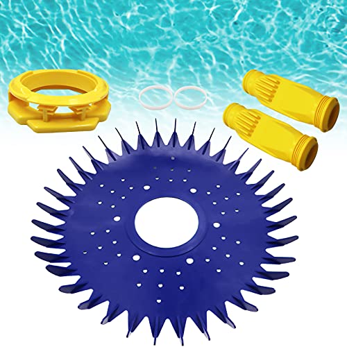 Pool Cleaner Parts for barracud G3 (Set of 6),Includes W70329 Finned Seal, W69698 Long Life Diaphragm with W81600 Retaining Ring, W70327 Foot Pad Compatible with Diaphragm G2,G3,Replace W69721 W72855