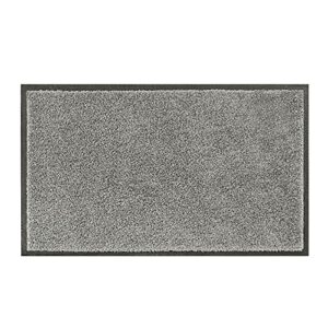 matall home entrance door mats - 29.5”x17” washable non-slip entryway mat inside outside welcome mat for front door, back door, patio, house entry, grey