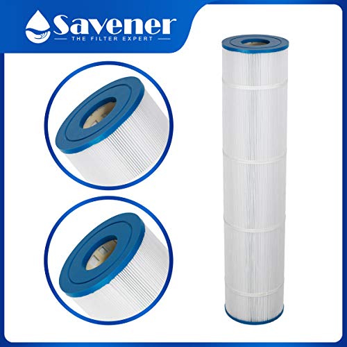 Savener PCC130 Swimming Pool Replacement Filter Cartridge Replaces for Unicel C-7472 Filbur FC-1978 160332 178585 FC-6475 CCP520 R173578 PLFPCC130 Darlly 71252 4 Pack