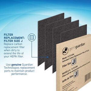 GermGuardian FLT21CB4 Genuine Carbon Filter Replacements for 21-inch Air Purifier AC5900WCA, 4-Pack