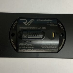 RV SAFE RVLP-2B Propane Gas Alarm - 2-Wire, Black