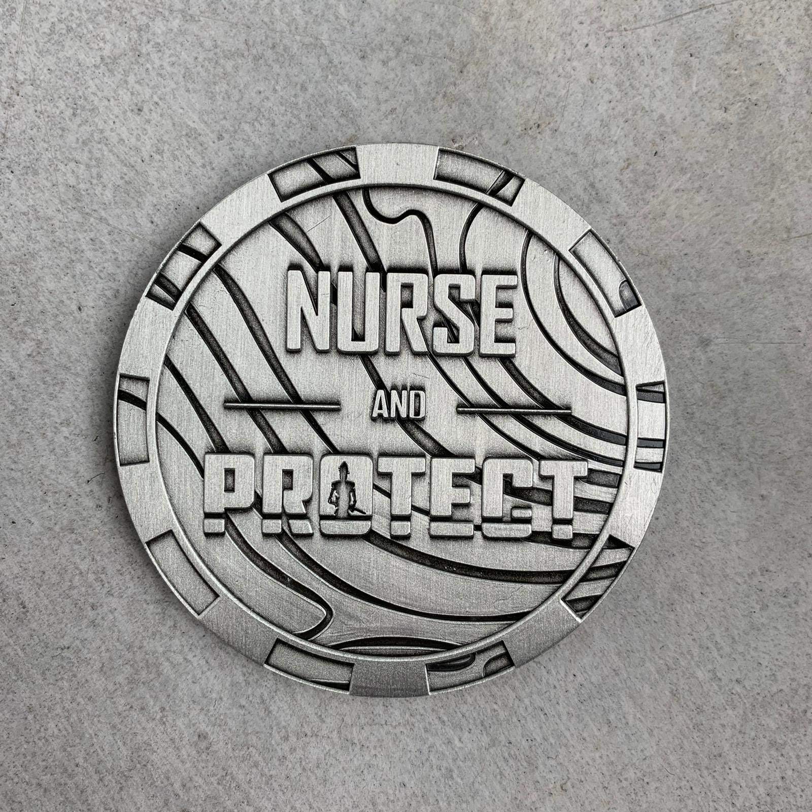 Coin #5 - Nurse & Protect IG-11 Mando