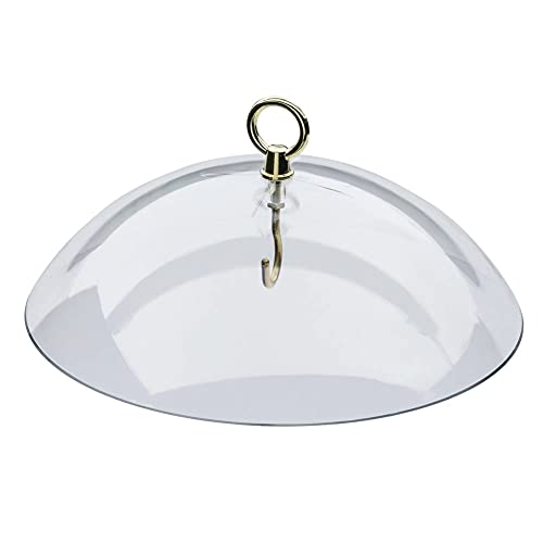 Birds Choice DOME Protective Dome, Protective Cover for Hanging Bird Feeders, 10", Clear