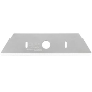 olfa round tip dual edge stainless steel safety blades, 10 blades (skb-2s-r/10b) - dual-side utility knife & safety cutter replacement blades, fits olfa sk-4, sk-9, sk-12, & sk-14 safety knives