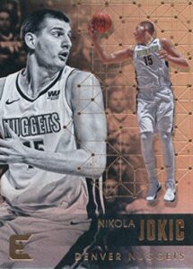 2017-18 panini essentials #188 nikola jokic denver nuggets basketball card