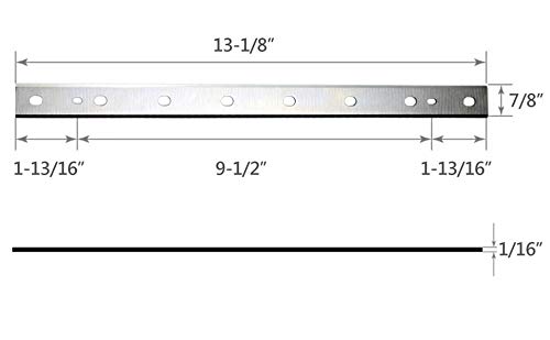 JTEX Planer Blades for DeWalt DW735 DW735X (DW7352), 13-Inch, Double Sided