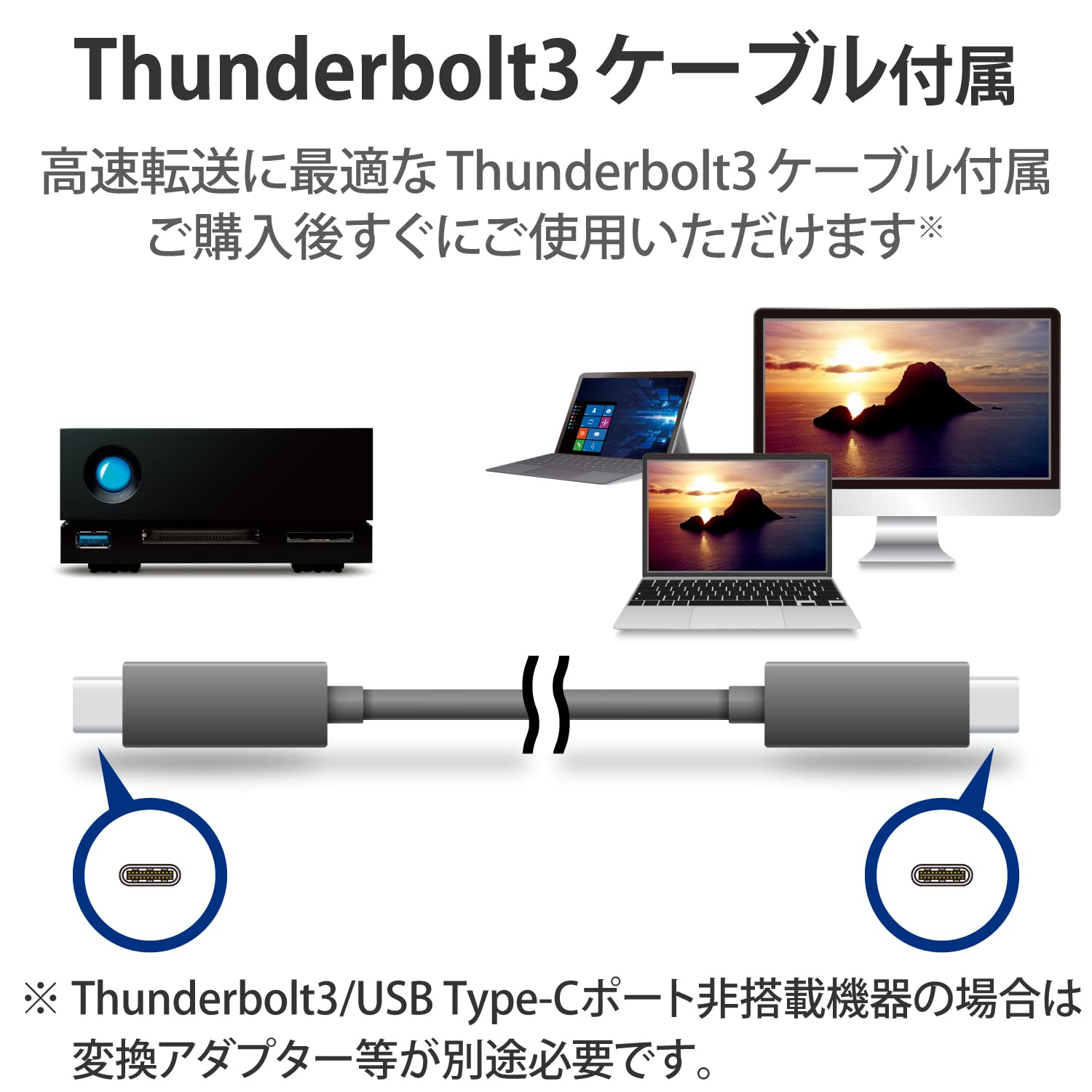 LaCie 1big Dock 18TB External Hard Drive HDD Docking Station – Thunderbolt 3 USB 3.1, 7200 RPM Enterprise Class Drives, for Mac and PC Desktop, Data Redundancy (STHS18000800)