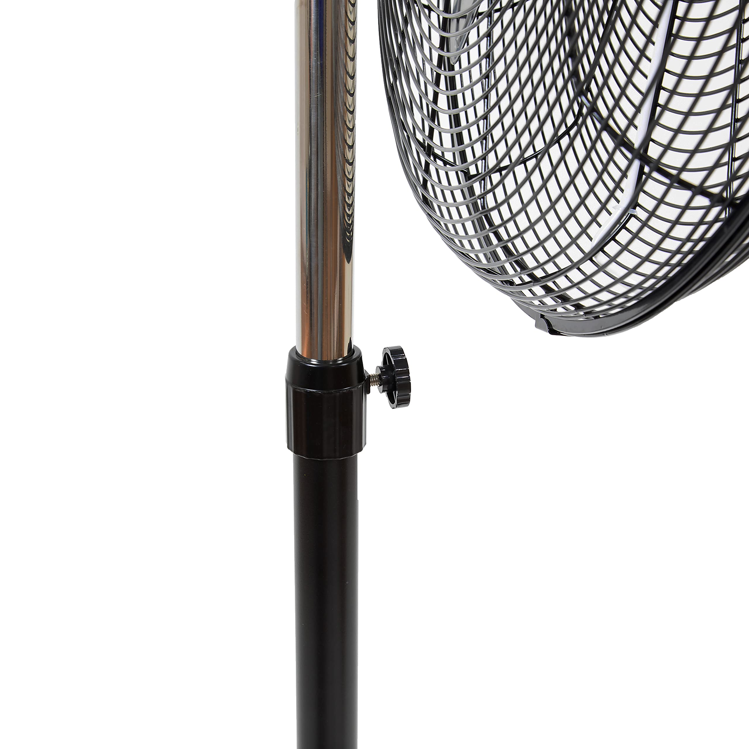 iLiving 30" Pedestal Outdoor Oscillating Fan with Misting kit - Shop, Greenhouse, Patio - 120V 1.8A 8400 CFM