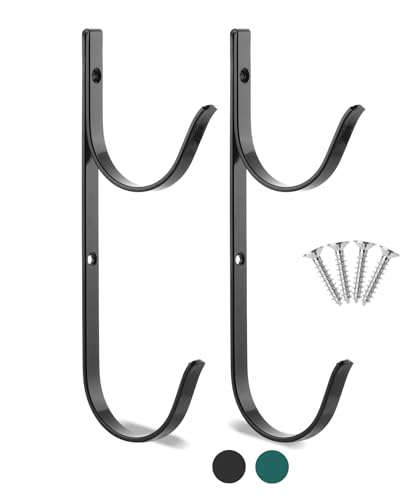 UNCO- Pool Pole Hanger, 2 Pack, Pool Hooks for Poles, Pool Equipment Hooks, Pool Pole Hooks, Hooks for Pool Supplies, Pool Hooks for Poles and Hose, Pool Hooks, Pole Hangers, Pools Accessories