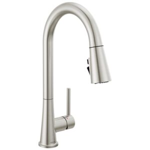 peerless p7947lf-ss precept pull-down, 1.5 gpm flow rate, stainless