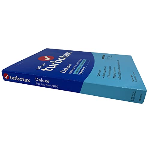 Intuit Turbotax Desktop Deluxe 2020