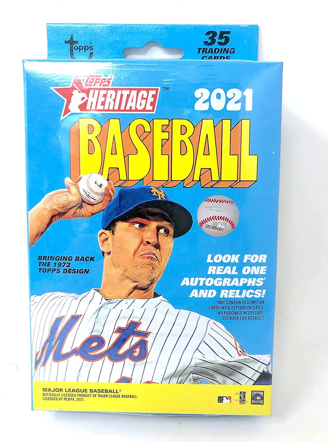 2021 Topps Heritage Baseball Hanger Pack