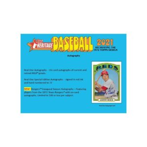 2021 Topps Heritage Baseball Hanger Pack