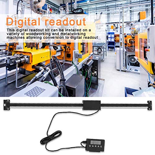 Digital Readout Kit, Data Output Accurate Digital Remote Linear Scale, for Metalworking Woodworking