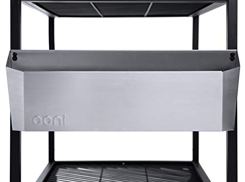 ooni Utility Box Medium – Durable Stainless Steel Utility Box - Fits onto Medium Modular Table or Used as Standalone Outdoor Kitchen Storage – Sleek Outdoor Kitchen Storage Solution