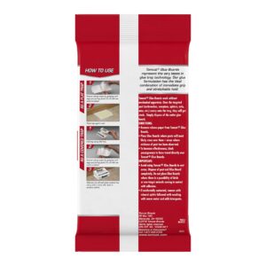 Tomcat Glue Boards with Eugenol for Enhanced Stickiness, 4 Per Box, 2-Pack