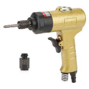 1/4" pneumatic screw guns pistol grip reversible air screwdriver 5000rpm industrial screw driver tool