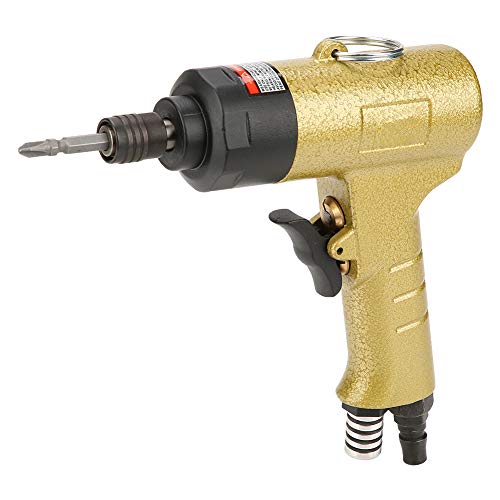 1/4" Pneumatic Screw Guns Pistol Grip Reversible Air Screwdriver 5000rpm Industrial Screw Driver Tool