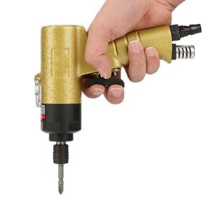 1/4" Pneumatic Screw Guns Pistol Grip Reversible Air Screwdriver 5000rpm Industrial Screw Driver Tool