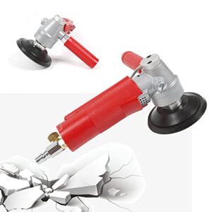 4" Pneumatic Wet Stone Polisher Air Wet Marble Grinder Granite Wet Air Sander 4300RPM