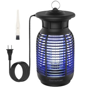bug zapper electric mosquito zapper mosquito killer outdoor and indoor insect fly traps uv insect catcher insect killer gnats pest attractant trap for home patio backyard round