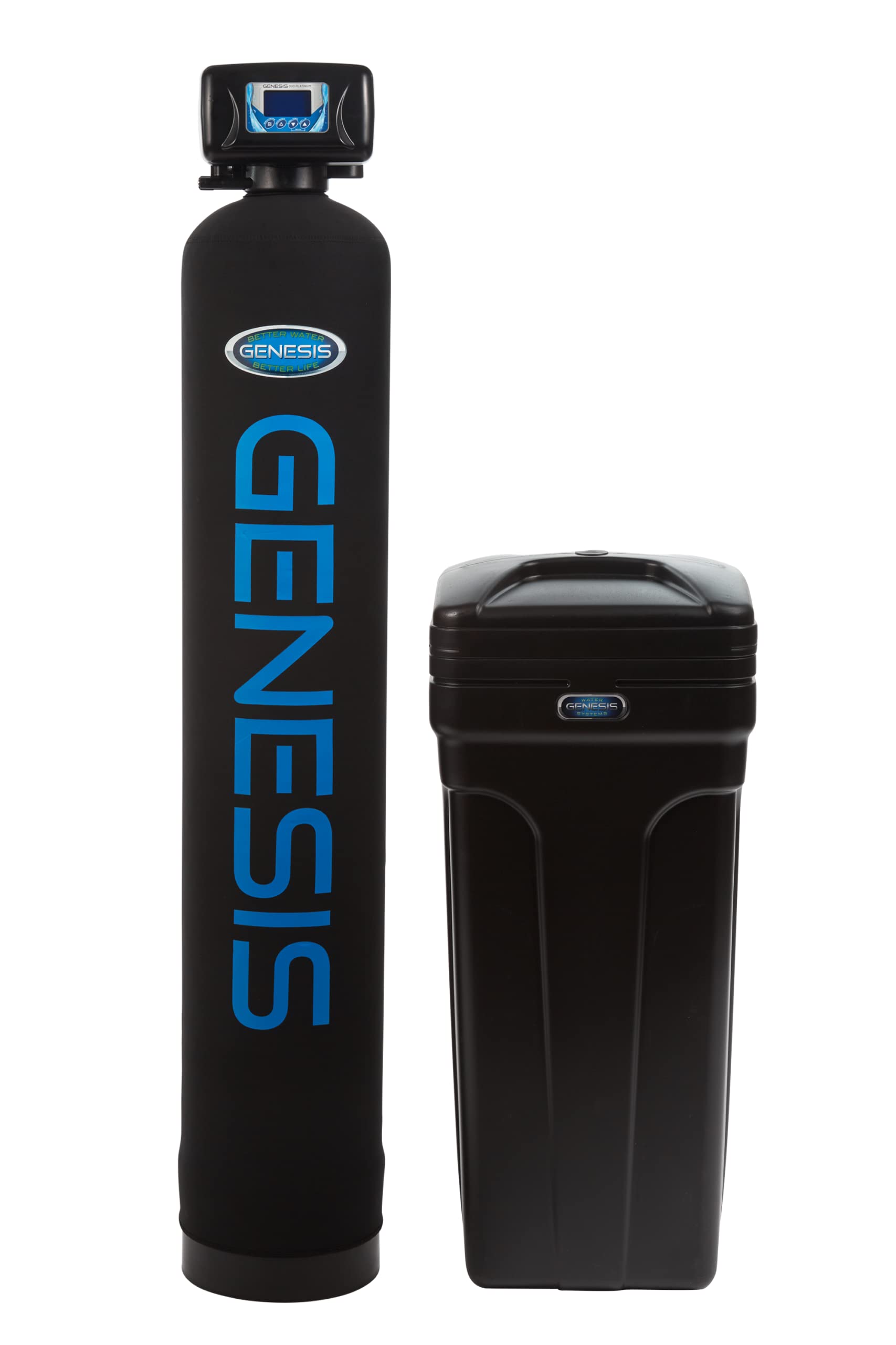 Genesis 2 Duo Platinum 1.25" Internal Water Softener and Whole House KDF 85 Filtration (48,000 Grains)