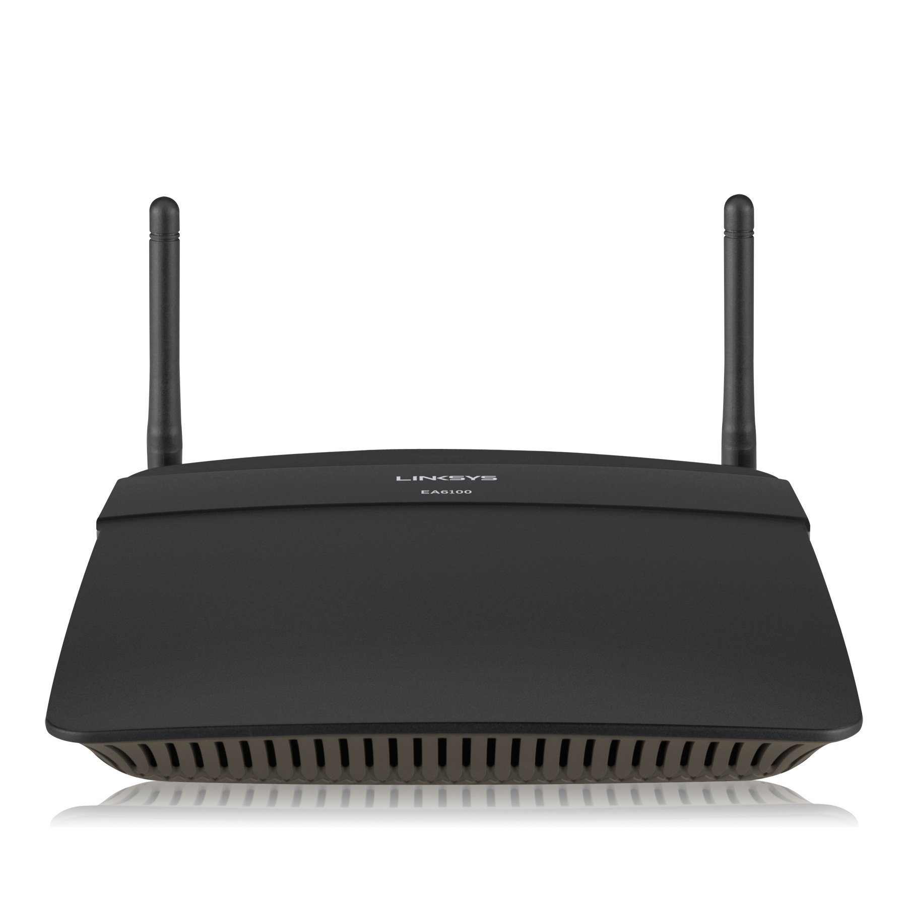 Linksys EA6100 AC1200 Wi-Fi Wireless Dual-Band Router, Black (Renewed)