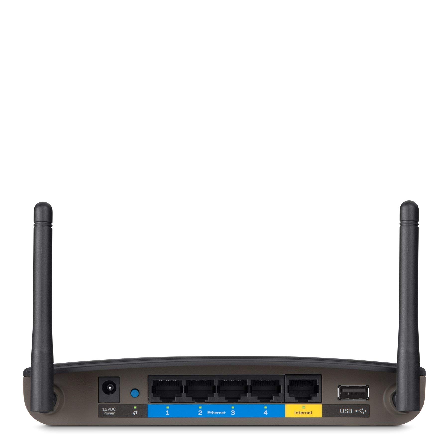 Linksys EA6100 AC1200 Wi-Fi Wireless Dual-Band Router, Black (Renewed)