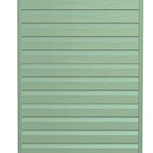 Arrow Select 8' x 4' Outdoor Lockable Steel Storage Shed Building, Sage Green