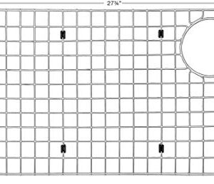 Karran GR-6020 Stainless Steel Bottom Grid 27-3/4 in. x 13-3/4 in. fits on QT-722 and QU-722