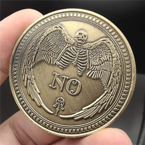 Yes No Challenge Coin Decision Maker Commemorative Coins Collection