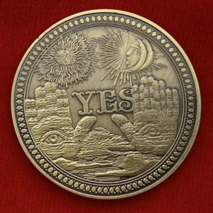 Yes No Challenge Coin Decision Maker Commemorative Coins Collection