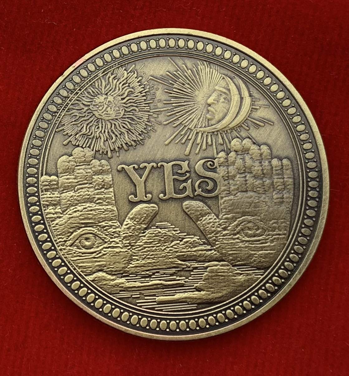 Yes No Challenge Coin Decision Maker Commemorative Coins Collection