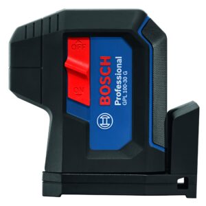 Bosch GPL100-30G 125ft Green 3-Point Self-Leveling Laser with VisiMax Technology and Integrated 360° MultiPurpose Mount