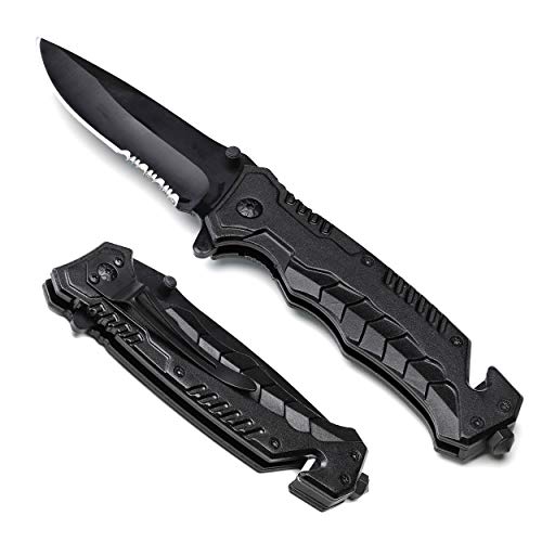 DAPR EPICFORGED Folding Pocket Knife for Hunting, Survival, Self-Defense, Camping, Tactical and Every Day Carry