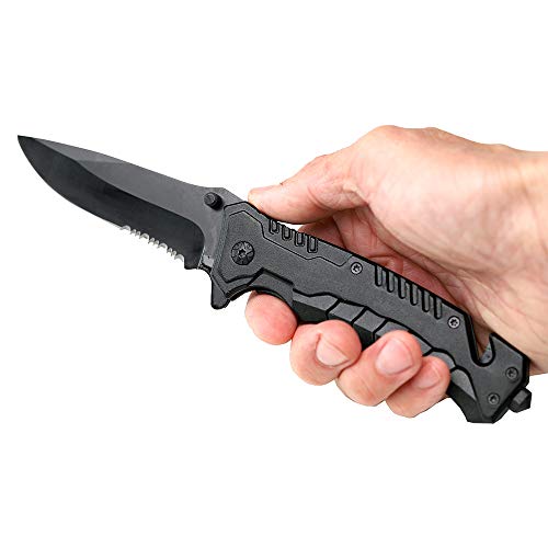 DAPR EPICFORGED Folding Pocket Knife for Hunting, Survival, Self-Defense, Camping, Tactical and Every Day Carry