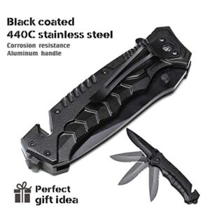 DAPR EPICFORGED Folding Pocket Knife for Hunting, Survival, Self-Defense, Camping, Tactical and Every Day Carry