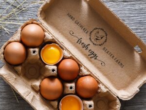 stamp by me | egg cartons stamp | personalized eggs carton stamps | chicken eggs stamper | custom wooden rubber stamp | self-inking labels | farm stampers | black ink | mini, medium or big stamping