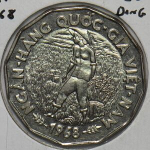 collectible coin vietnam 1968 20 dong 297283