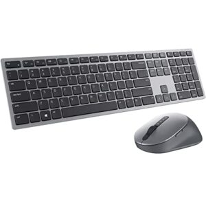dell premier multi-device wireless bluetooth keyboard and mouse - km7321w