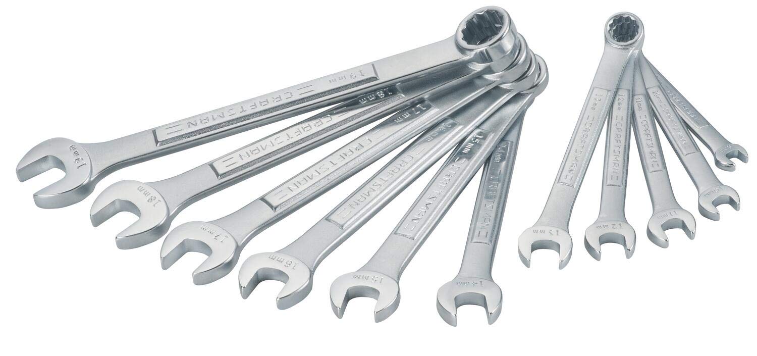 Craftsman Wrench Set, Metric 11-piece (CMMT87017)