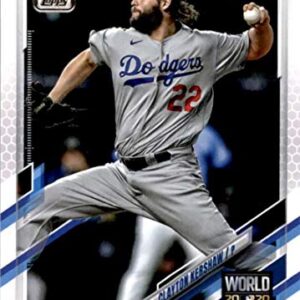 2021 Topps #179 Clayton Kershaw NM-MT Los Angeles Dodgers Baseball