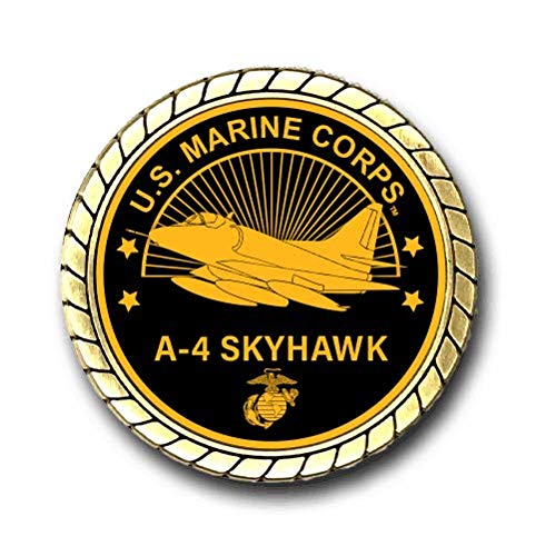 US Marine Corps A-4 Skyhawk Challenge Coin Officially Licensed