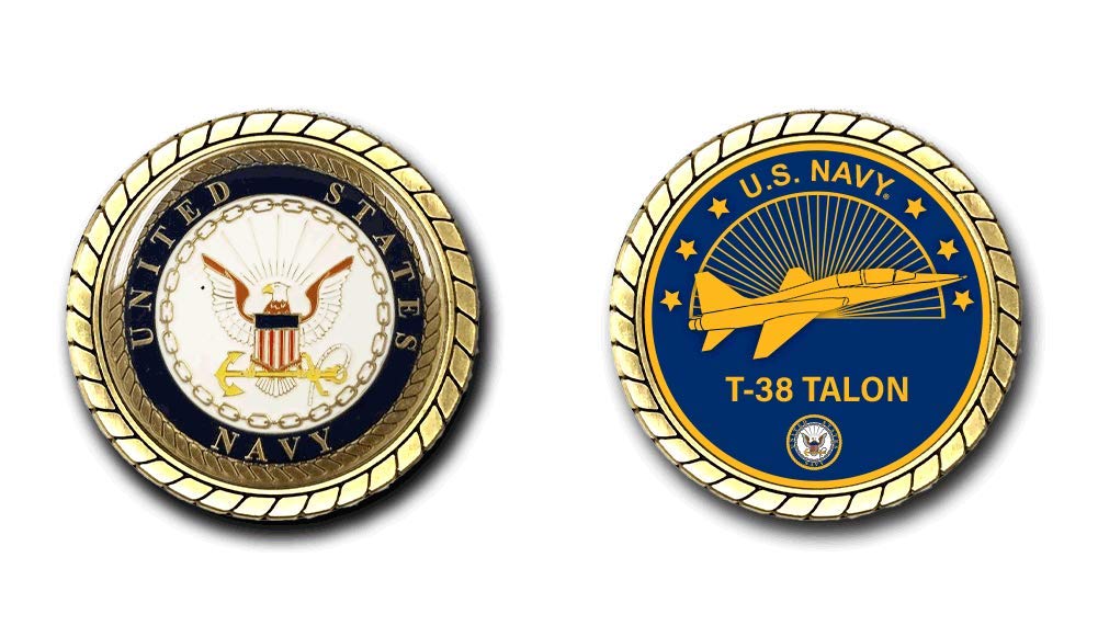 US Navy T-45 Goshawk Challenge Coin Officially Licensed