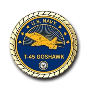 US Navy T-45 Goshawk Challenge Coin Officially Licensed