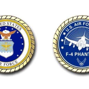 US Marine Corps F-4 Phantom Challenge Coin Officially Licensed