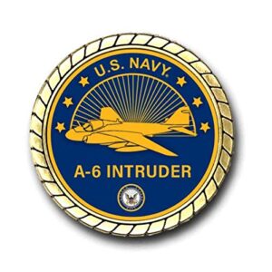 US Navy A-6 Intruder Challenge Coin Officially Licensed