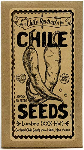 Hatch Chile Seeds from Chile Revival - Qty 80 (4 Pack-One of Each Heat Level)